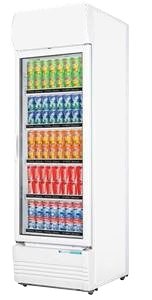 Single glass door colourbond upright drink fridge  - LG-320GE