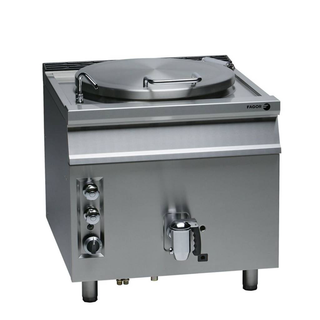 mg9-15 Fagor 900 series natural gas 150 litre direct boiling pan SS MG9-15