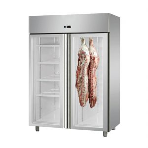 MPA1410TNG Large Double Door Upright Dry-Aging Chiller Cabinet - Smoking Oven
