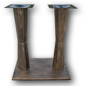 N6007 Antique Gold Chassis Table Base 720H