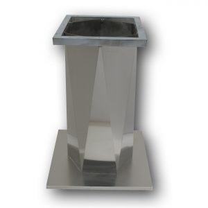 N6024 Table base S/S core with HDC base 500x500