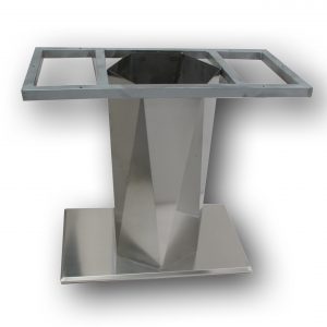 N6025 Table base S/S core with HDC base 700x400mm