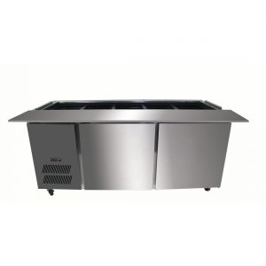 PG150FA-B Bench Station Two Door - 4x1/1 GN Pans