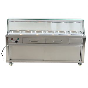 Heated Bain Marie Food Display - PG210FE-YG