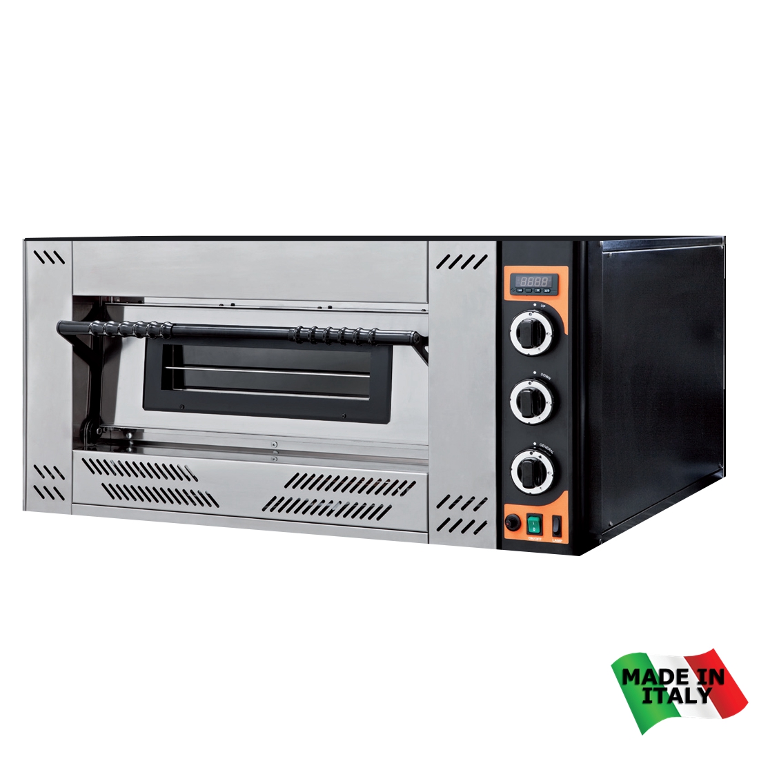 pmg-9_1 PMG-9 Prisma Food SIngle Deck Gas Pizza&Bakery Ovens