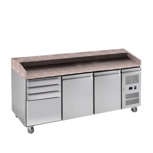 PZ2610TN 2 Door with 4-drawers Marble Benchtop