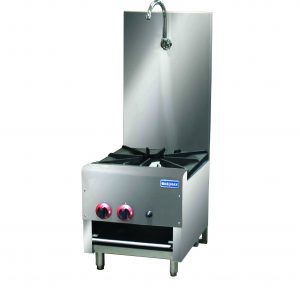 RB-1B GASMAX Dual Ring Burner Single Hob with Built-In Faucet