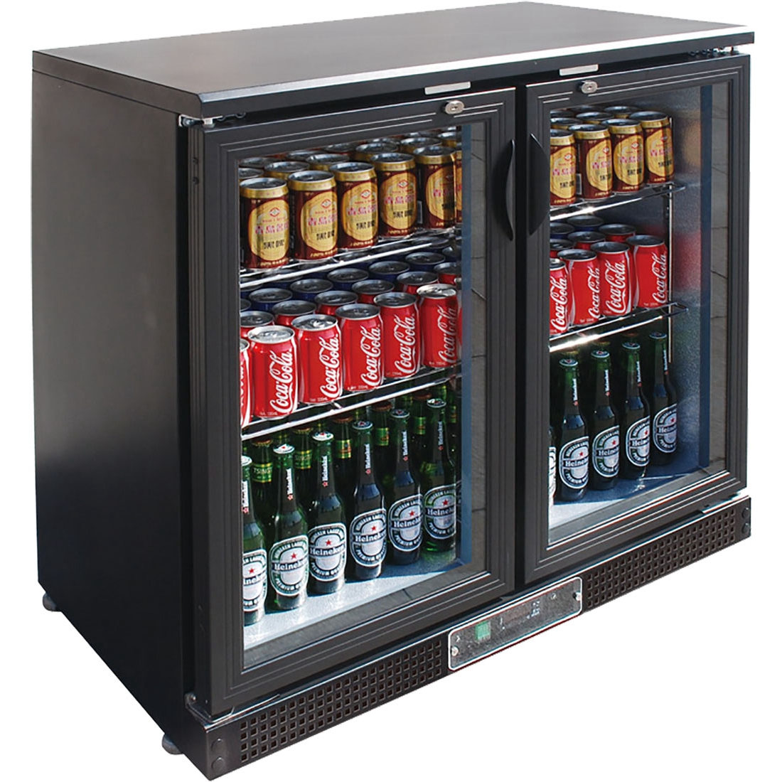 sc248g_1 SC248G Two Door Drink Cooler