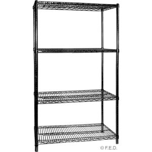 B18/36 Four Tier Shelving - 457 mm deep x 1880 high x  915 width