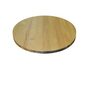 SL-R80LB Round 800 Solid Wood Table Top - Light Benchwood