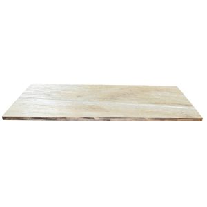 SL-RE128LB Light Benchwood Rectangle1200x700mm Solid Wood Table Top