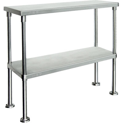 ss-overshelf-double WBO-1500 Double Tier Workbench Overshelf