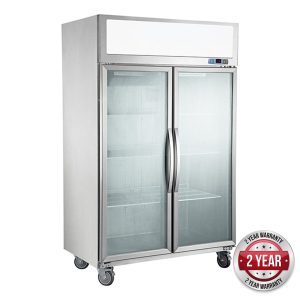 SUCG1000 Double Door Upright Display Fridge
