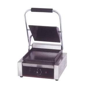 Electric Contact Grill Single Flat top and Bottom 1.8KW - TCG-811BKW