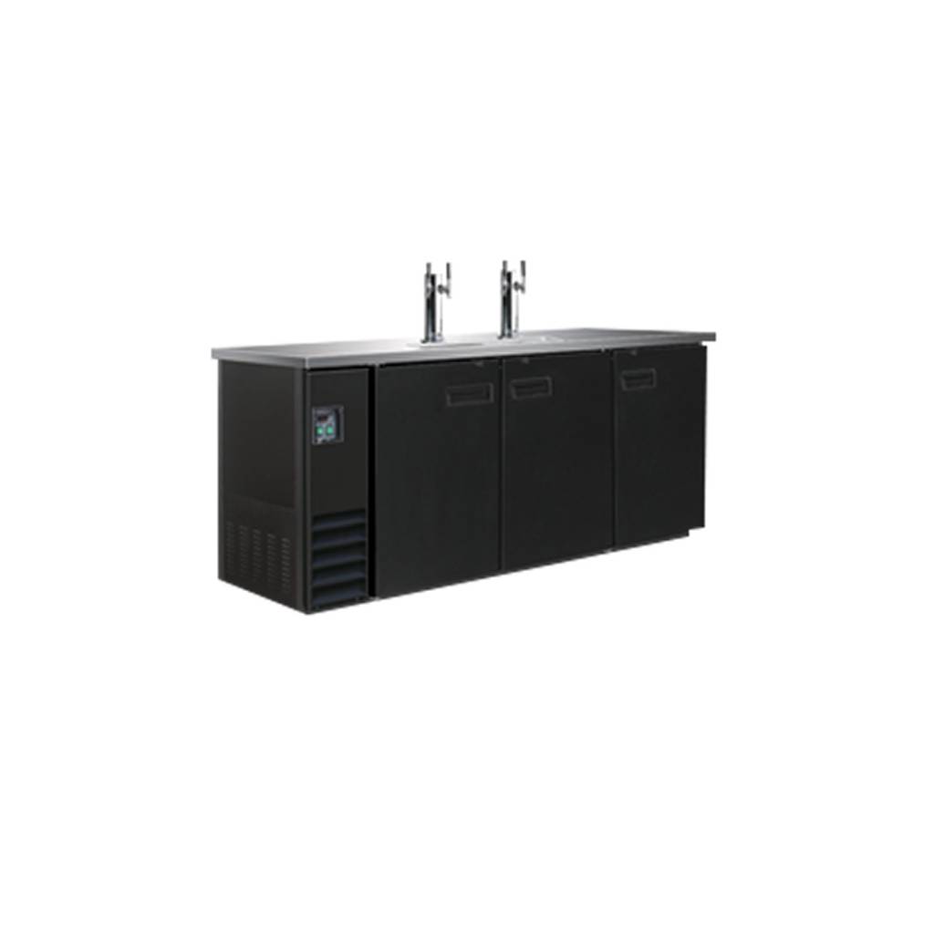 ubd-3_1 Triple Door Underbar direct draw dispenser 3-barrel - UBD-3