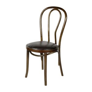 ZS-W04DB Dark Brown Thonet NO18 wooden dining chair